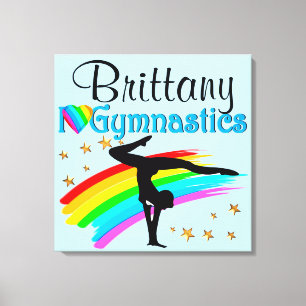 IMPRESSÃO EM TELA INSPIRANDO PERSONALIZAR A ARTE DE PAREDE GINÁSTICA