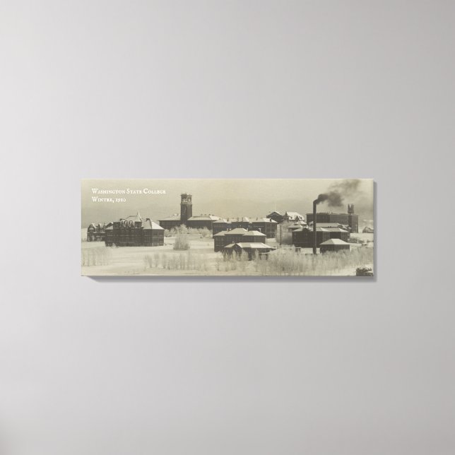 Impressão Em Tela Instituto Histórico do Estado de Washington (WSU) (Frente)