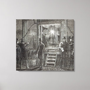 Impressão Em Tela Instrumento elétrico para a torre de pulso de