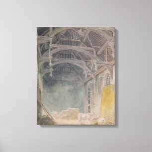 Impressão Em Tela Interior das Ruas. Palácio de John, Eltham, c.179