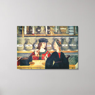 Impressão Em Tela Interior de uma farmácia