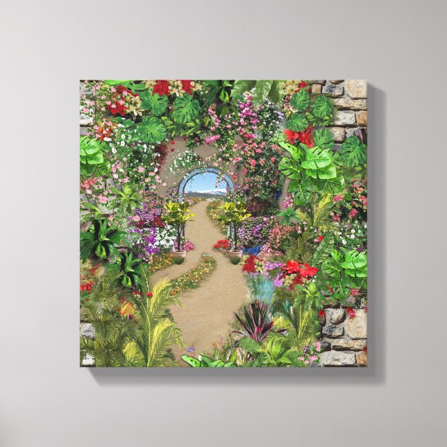 Impressão Em Tela Interior, Natureza ao ar livre em Sangue (Frente)