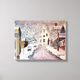 IMPRESSÃO EM TELA INVERNO EM NEVADA CITY CA