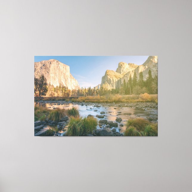 Impressão Em Tela Iosemite Valley Evening (Frente)