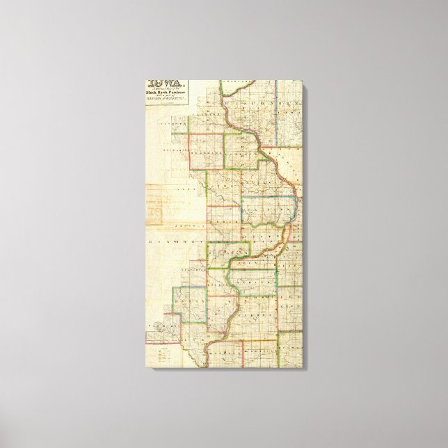 Impressão Em Tela Iowa 6 (Frente)