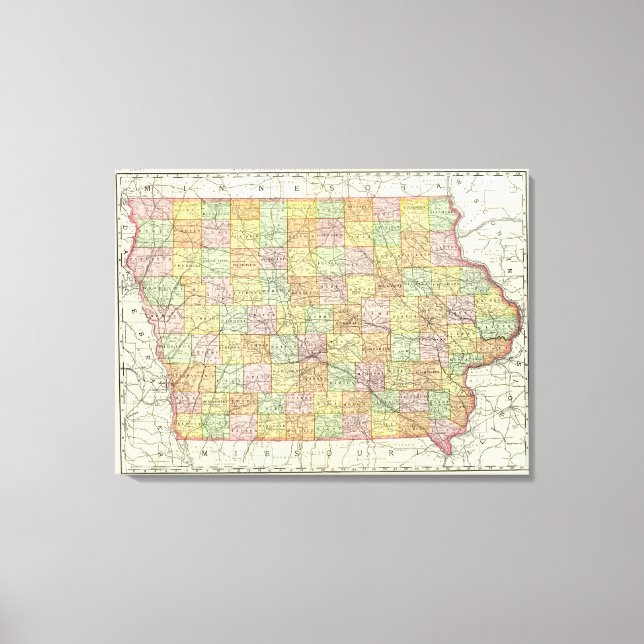 Impressão Em Tela Iowa 6 (Frente)