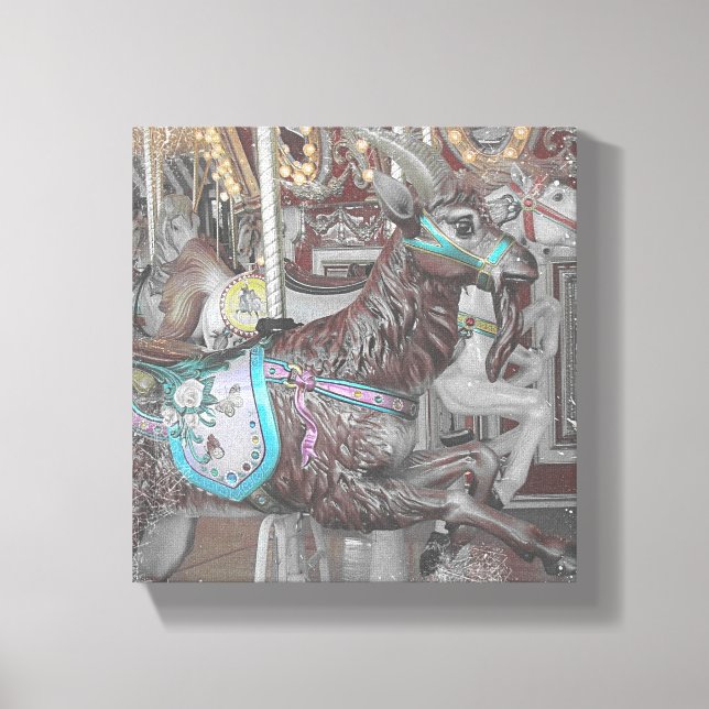 Impressão Em Tela Ir para a Feliz-Ir-Redonda (Frente)