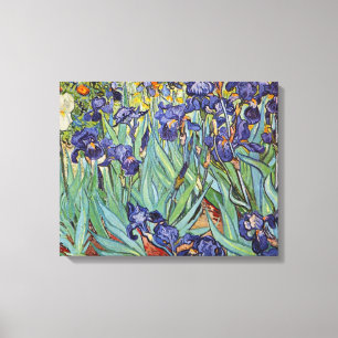 Impressão Em Tela Íris de Van Gogh Pintura Impressionista