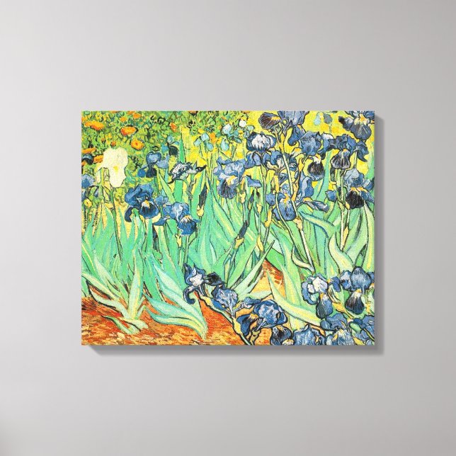 Impressão Em Tela Íris - Van Gogh - c1889 (Frente)