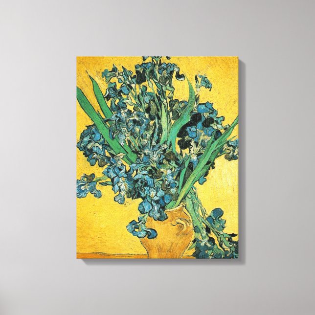 Impressão Em Tela Íris - Van Gogh - c1890 (Frente)