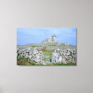 Impressão Em Tela Irlanda, Inishmore, Ilha Aran, Forte Dun Aengus