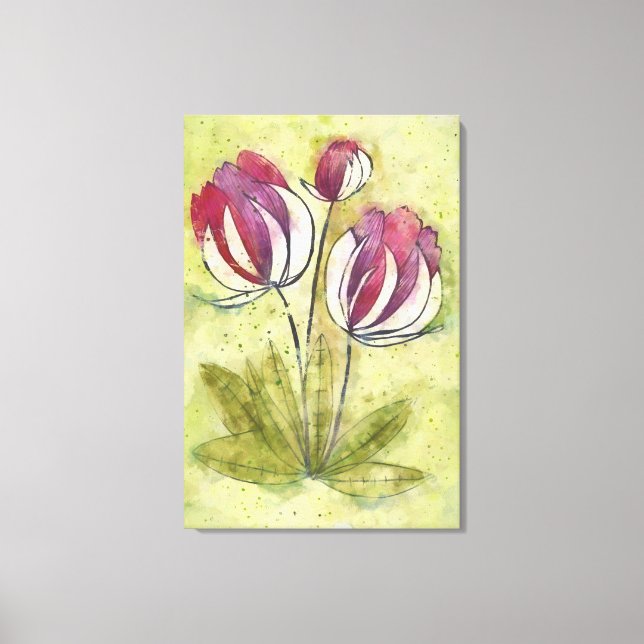 Impressão Em Tela Irmãs (Frente)