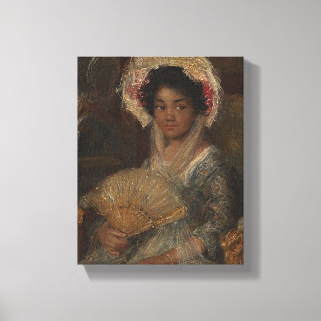 Impressão Em Tela Isabelle (Frente)