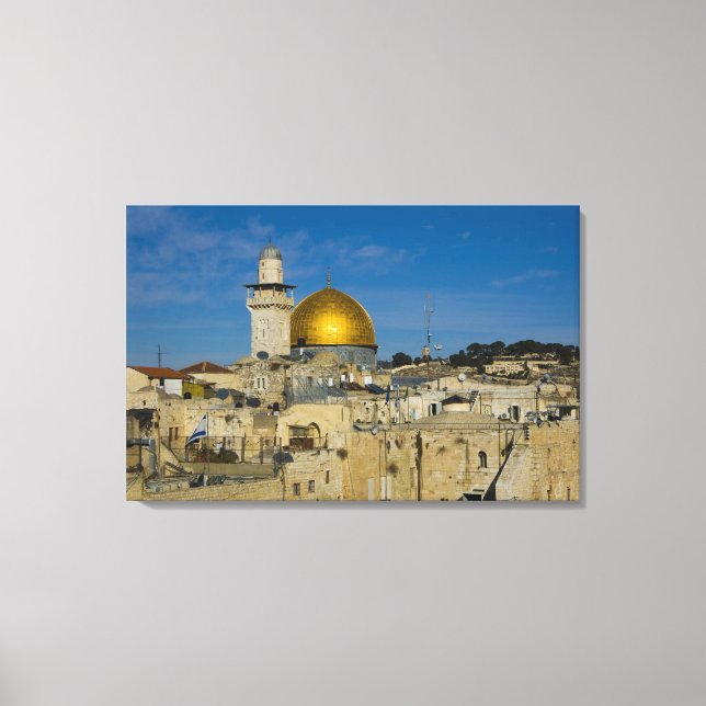Impressão Em Tela Israel, Jerusalém, Cúpula da Rocha (Frente)