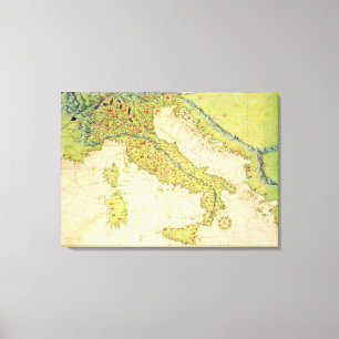 Impressão Em Tela Itália