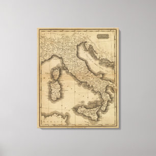 Impressão Em Tela Italia 27