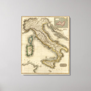 Impressão Em Tela Italia 8