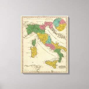 Impressão Em Tela Italia Antiqua