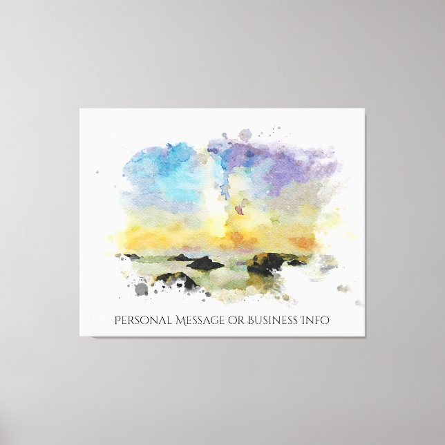 Impressão Em Tela *~ Itália Beach Spiaggia delle cannelle AP12 Itali (Frente)