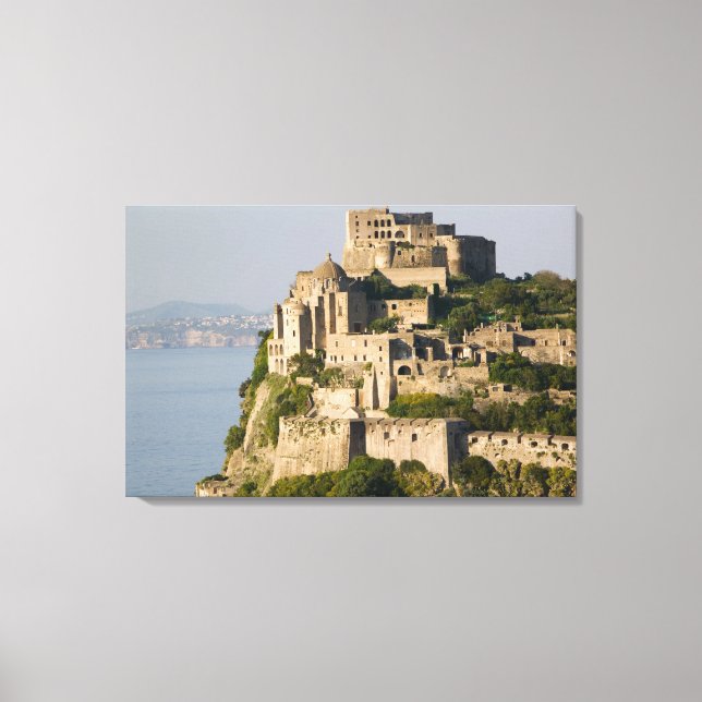 Impressão Em Tela ITÁLIA, Campânia, baía de Nápoles), ISCHIA, (Frente)