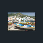 Impressão Em Tela ITÁLIA, Campânia, (Baía de Nápoles), ISCHIA,<br><div class="desc">DIREITOS AUTORAIS Walter Bibikow / SuperStock.com | EU16 WBI0595.jpg | ITÁLIA,  Campânia,  (Baía de Nápoles),  ISCHIA,  SANT'ANGELO: Vista da Cidade e do Porto / Diurno</div>