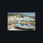 Impressão Em Tela ITÁLIA, Campânia, (Baía de Nápoles), ISCHIA,<br><div class="desc">DIREITOS AUTORAIS Walter Bibikow / SuperStock.com | EU16 WBI0595.jpg | ITÁLIA,  Campânia,  (Baía de Nápoles),  ISCHIA,  SANT'ANGELO: Vista da Cidade e do Porto / Diurno</div>