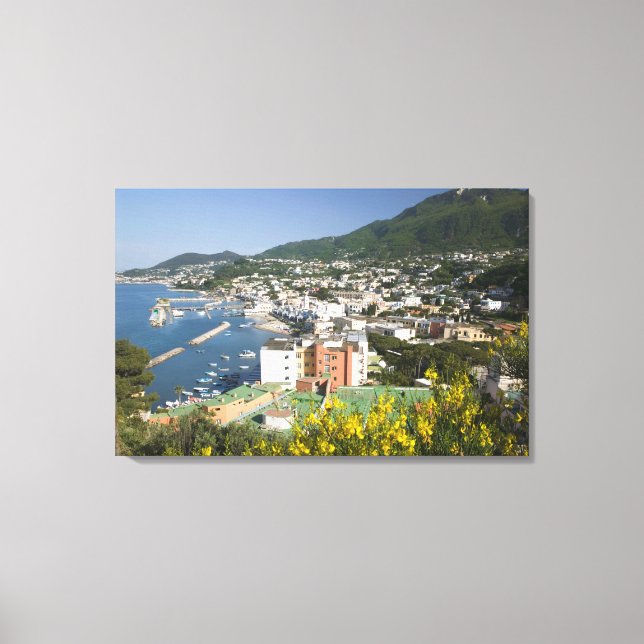 Impressão Em Tela ITÁLIA, Campânia, (baía de Nápoles), ISCHIA, LACCO (Frente)