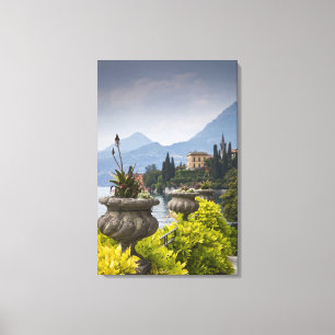 Impressão Em Tela Itália, Província de Lecco, Varenna. Villa Monaste
