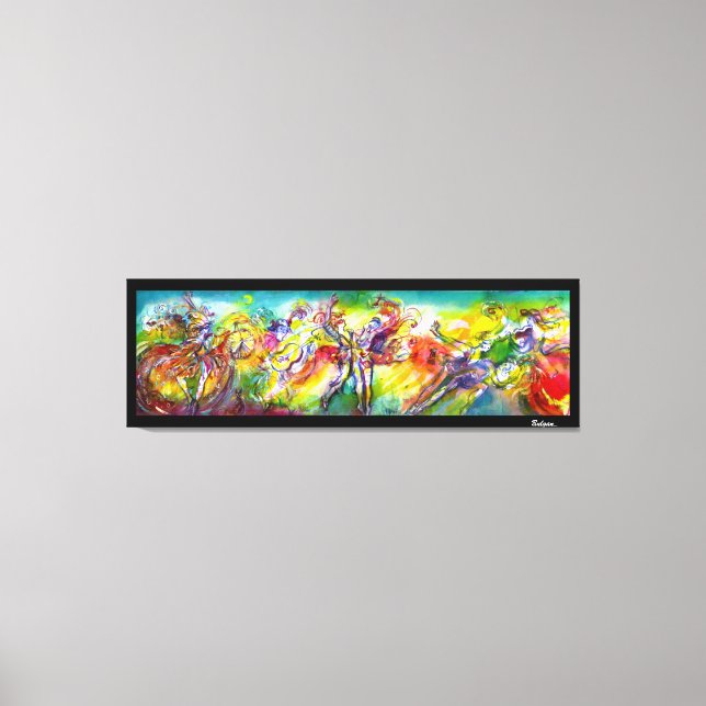 Impressão Em Tela ITALIANO CARNIVAL / Dança,Música,Teatro (Frente)