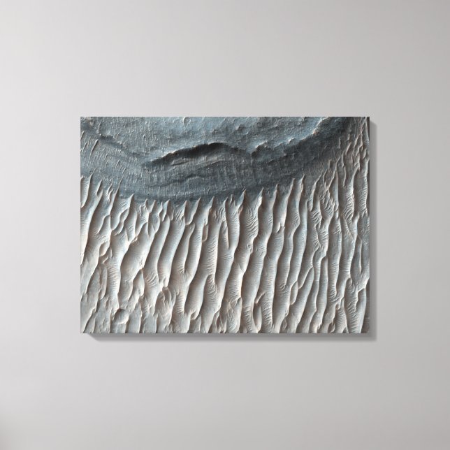 Impressão Em Tela Ius Chasma, um grande desfiladeiro em Marte (Frente)