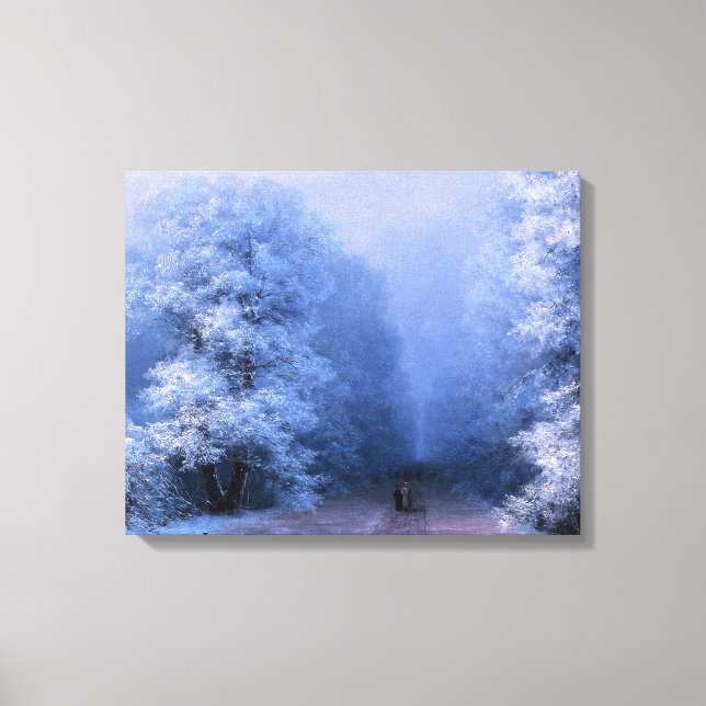 Impressão Em Tela IVAN AIVAZOVSKY - Winter Landscape II - 1881 - (Frente)