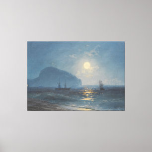 Impressão Em Tela Ivan Konstantinovich Aivazovsky - Luar