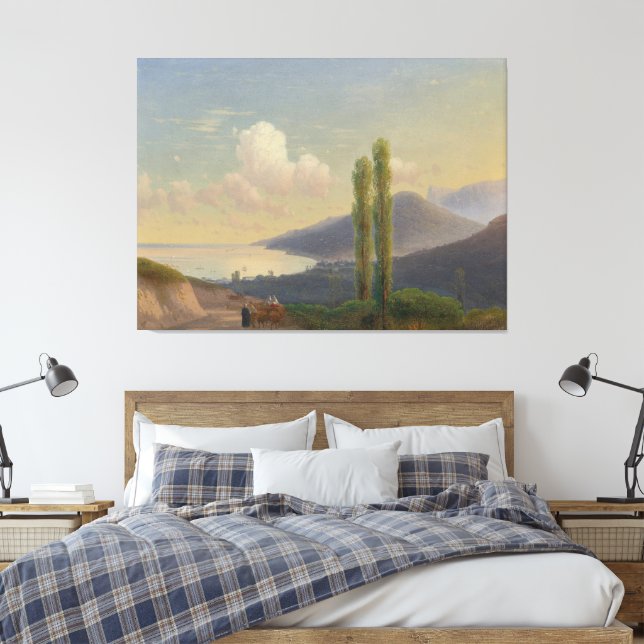 Impressão Em Tela Ivan Konstantinovich Aivazovsky - The Road To Gurz (Insitu(Quarto))