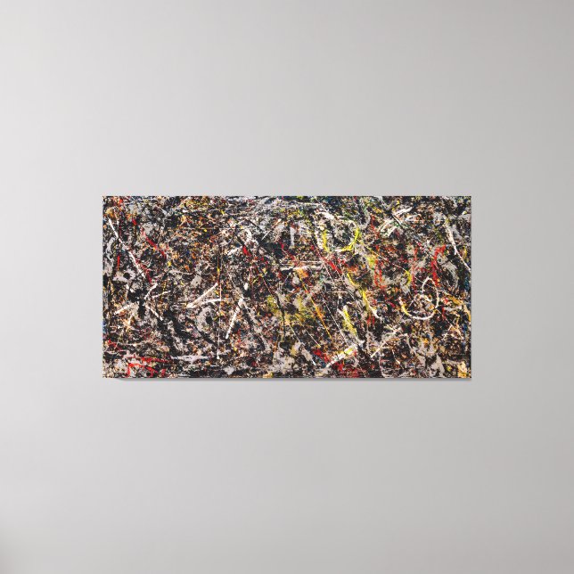 Impressão Em Tela J. P. - ALQUEMIA - 1947 - Abstrato Expressionismo  (Frente)