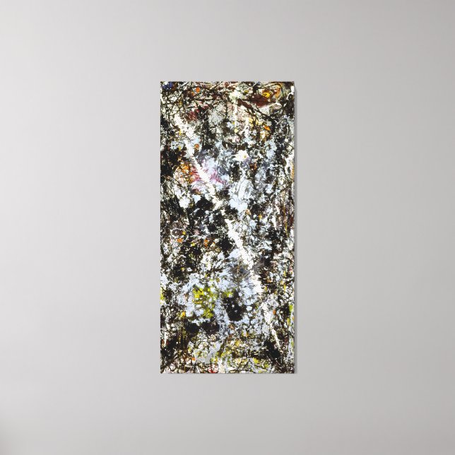 Impressão Em Tela J. P. - COMET - 1947 - Abstrato Expressionismo - (Frente)