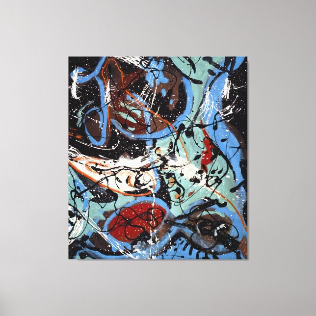 Impressão Em Tela J. P. - Composição com a Imersão II - 1943 - (Frente)