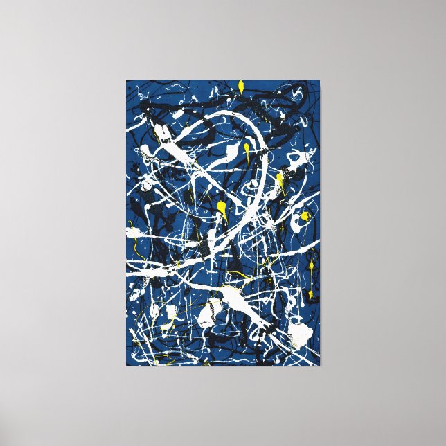 Impressão Em Tela J. P. - Composição n.o 16 - 1948 - Abstrato - (Frente)