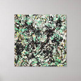 Impressão Em Tela J. P. - Número 15 - 1950 - Pintura de ação -