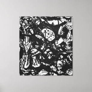 Impressão Em Tela J. P. - NÚMERO 20 - 1951 - Aromas pretos -