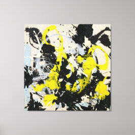 Impressão Em Tela J. P. - Número 22 - 1950 - Pintura de ação -