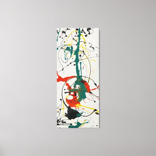 Impressão Em Tela J. P. - Número 23 - 1949 - Pintura de ação - (Frente)