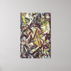 Impressão Em Tela J. P. - RAINHA COM PROBLEMAS - 1945 - Abstrato -