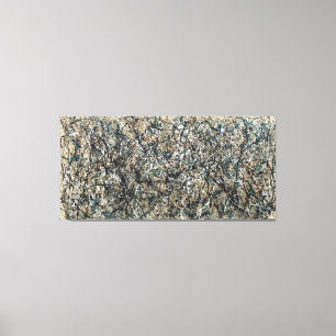 Impressão Em Tela J. P. - UM Número 30 - 1950 - Pintura de ação -