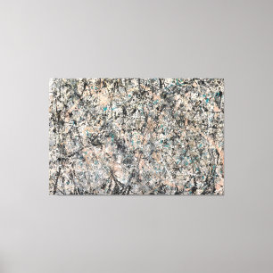 Impressão Em Tela J. Pollock - Número 1 - NÉVOA LAVANDA - 1950 -