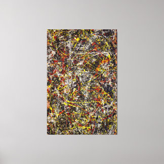 Impressão Em Tela J. Pollock - Número 5 - 1948 - Pintura gestual -