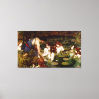 J. W. WATERHOUSE - HYLAS E NYMPHS - 1896 -