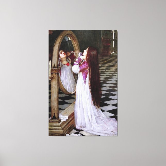 IMPRESSÃO EM TELA J. W. WATERHOUSE - MARIANA NO SUL - 1897 - (Frente)