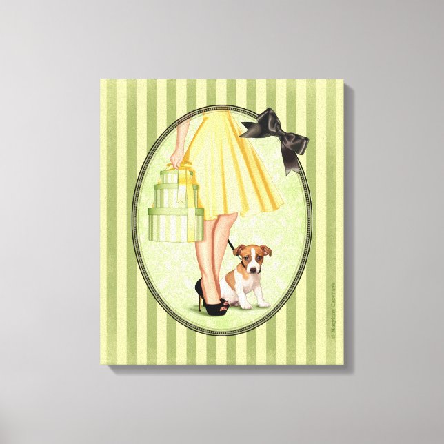 Impressão Em Tela Jack e as caixas (Frente)