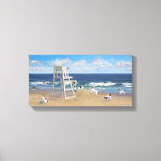 Impressão Em Tela Jack Russel Tails #1