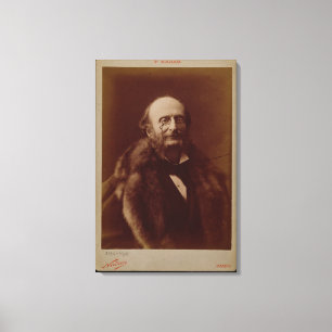 Impressão Em Tela Jacques Offenbach (1819-80), compositor alemão,